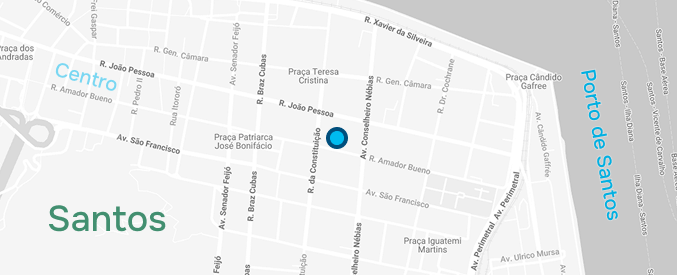Mapa com localizacao da iPORT
